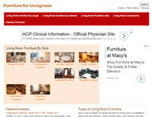 Tablet Screenshot of furnitureforlivingroom.com